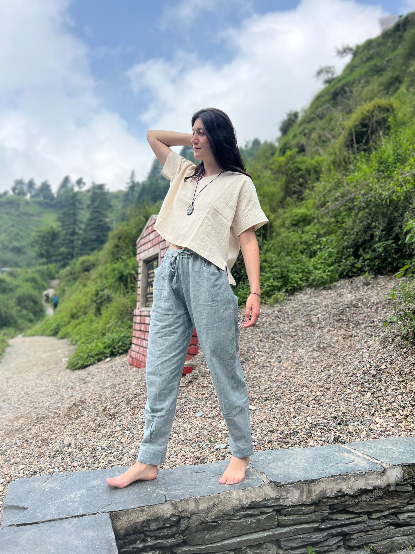 Unisex Hemp Chino Pants, 100% Hemp