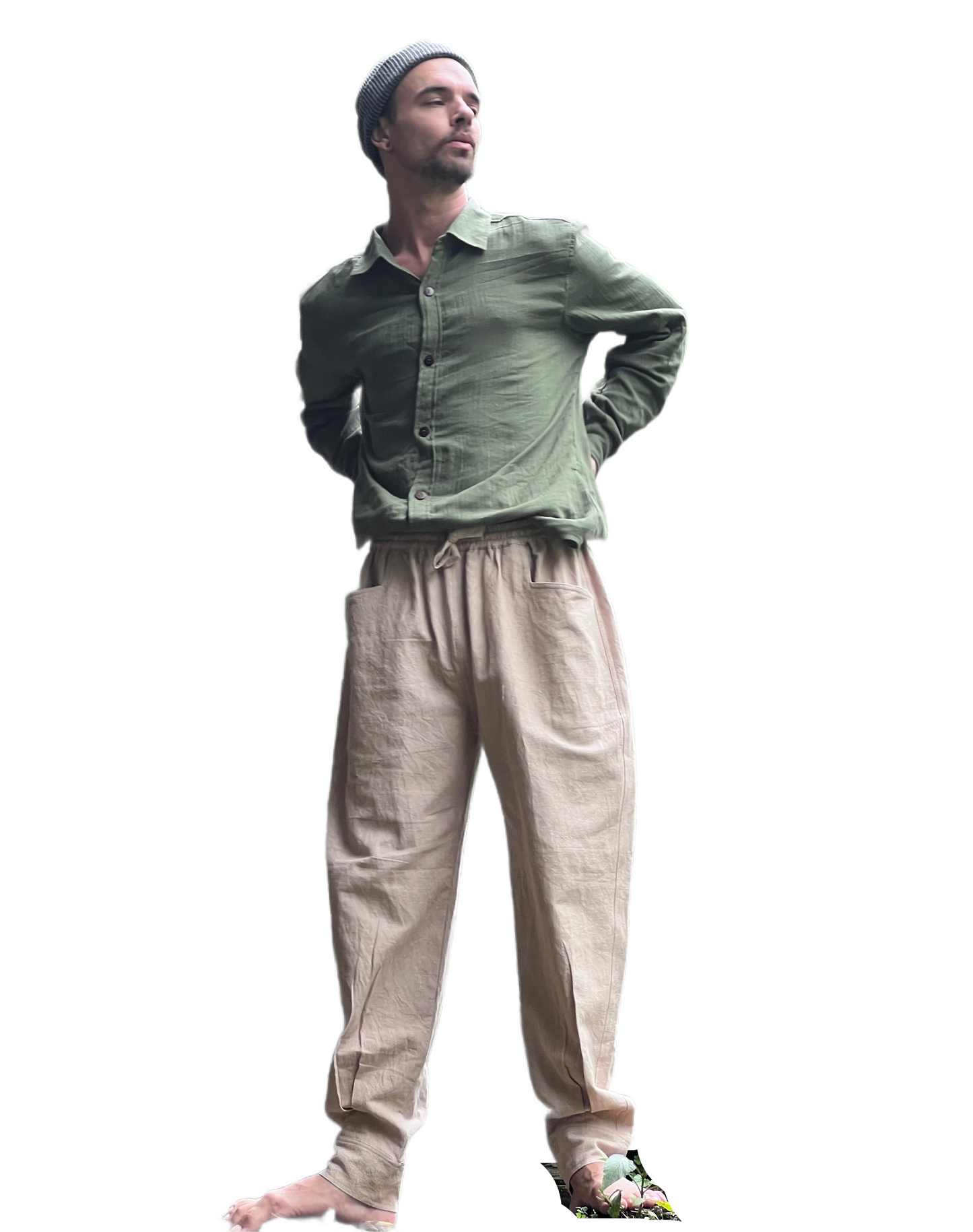 Unisex Hemp Chino Pants, 100% Hemp
