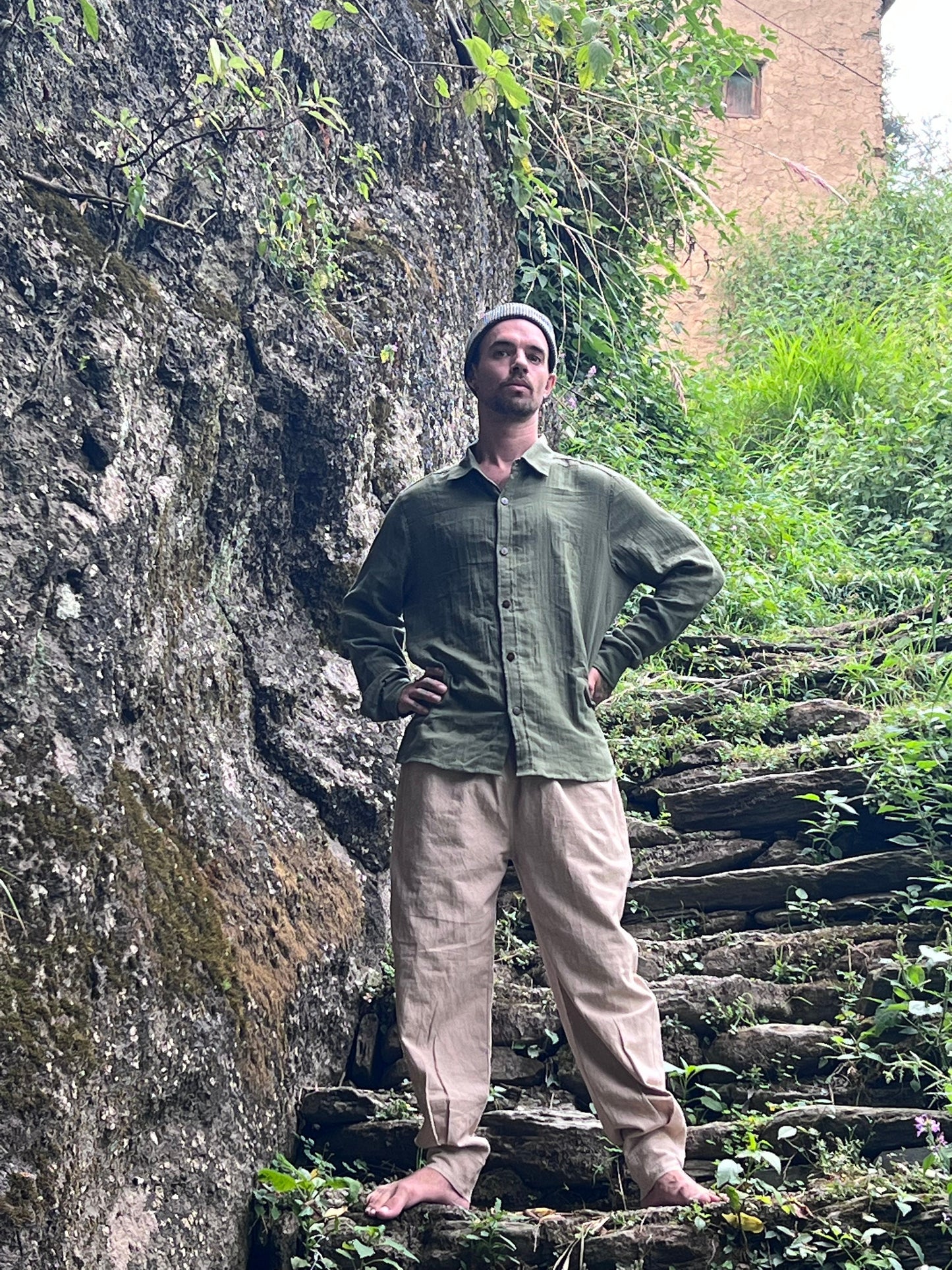 Unisex Hemp Chino Pants, 100% Hemp