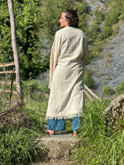 Unisex Hemp Cotton Kimono