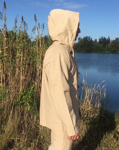 Men's Hemp Hoodie Jacket