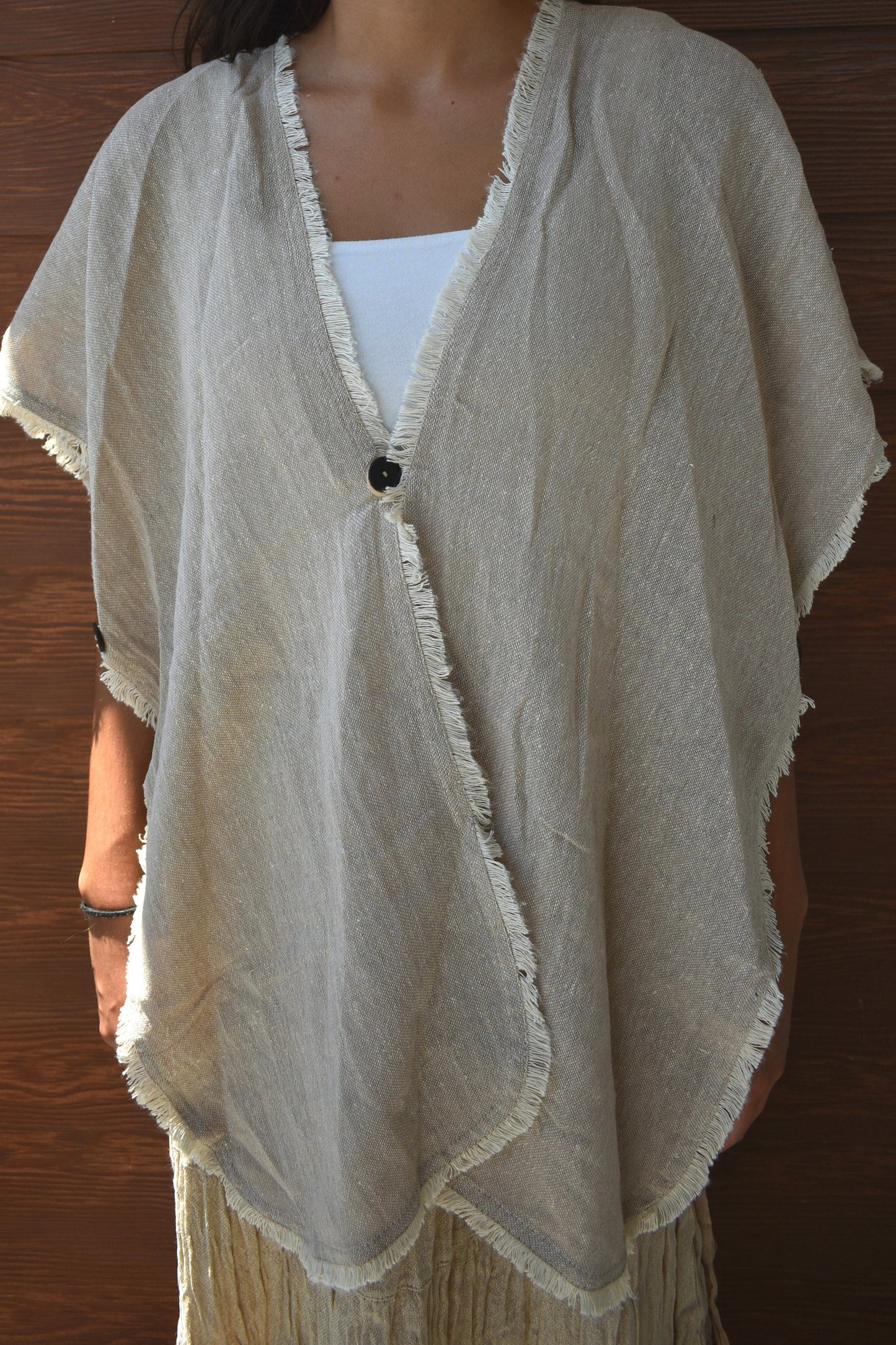 Unisex Hemp Poncho