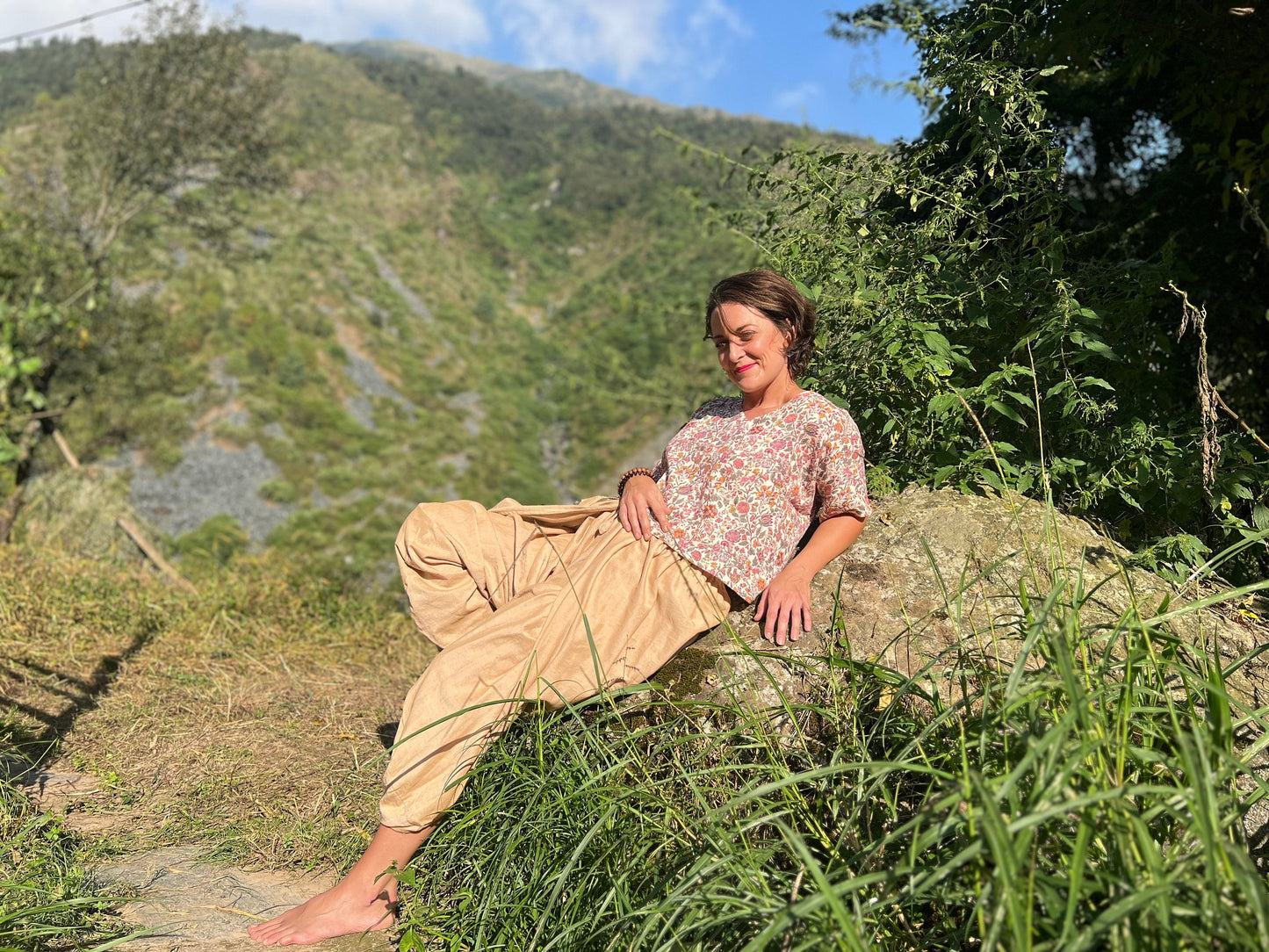 Women's Hemp Cotton Dhoti Pants