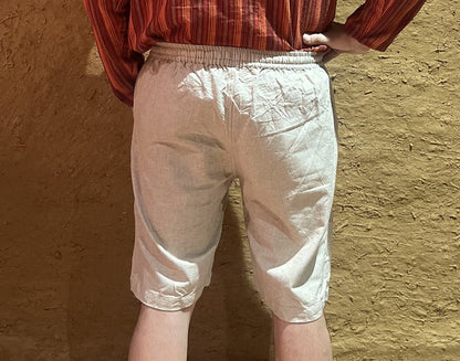 Unisex Hemp Knee Length Shorts
