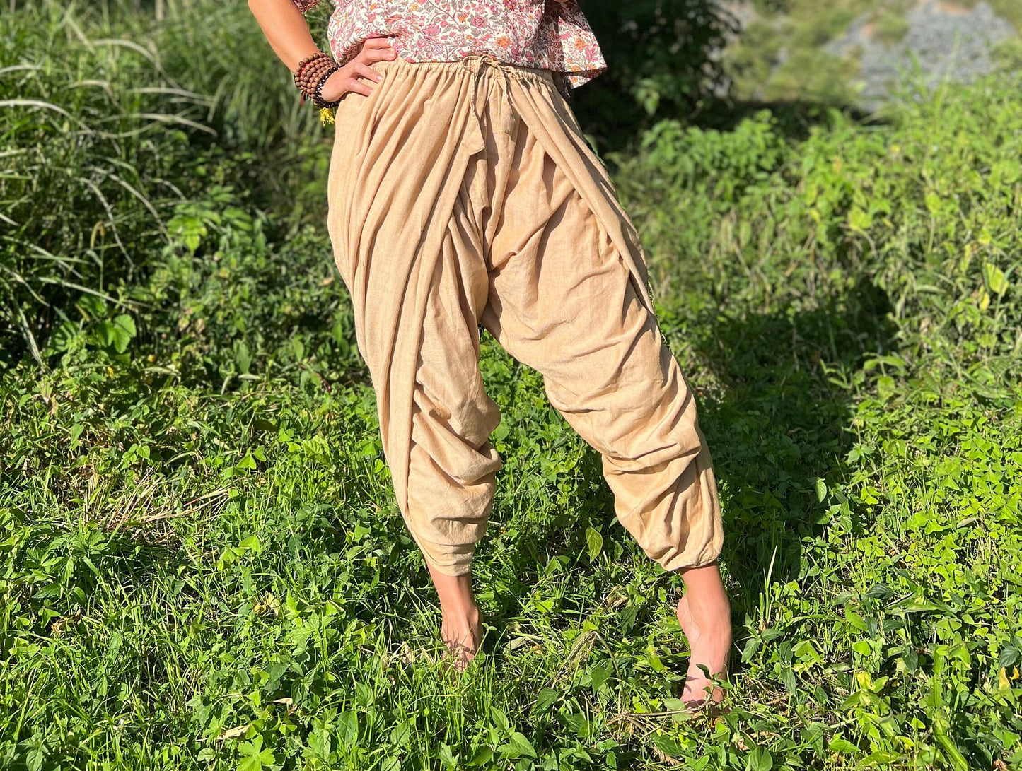 Women's Hemp Cotton Dhoti Pants