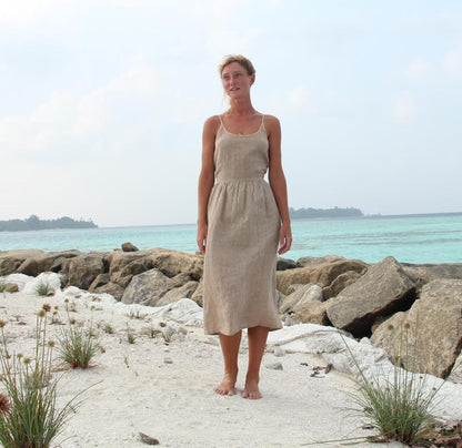 Women's Hemp Maxi Dress